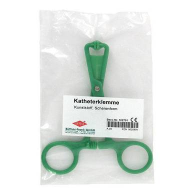 KATHETERKLEMME scherenform Kunststoff 1St PZN 00025891