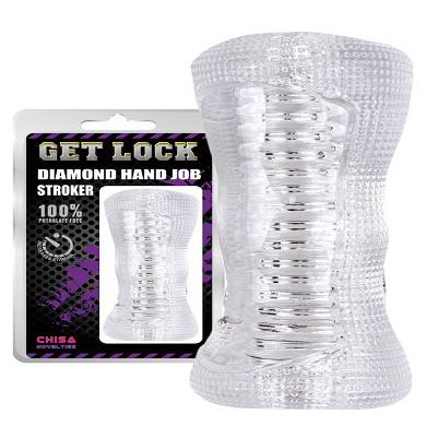 Deep Throat Masturbator Diamond Hand Job Stroker