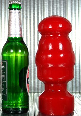 20 x 8,5 cm TSX Big Man in a Barrel Plug red