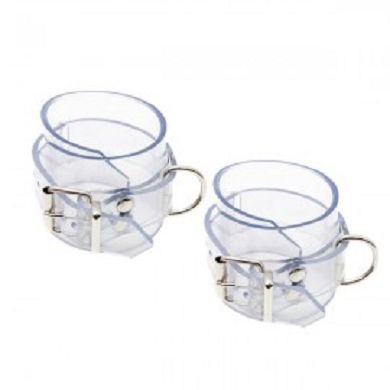 PVC Fetisch Handfesseln 18 - 22 cm Umfang