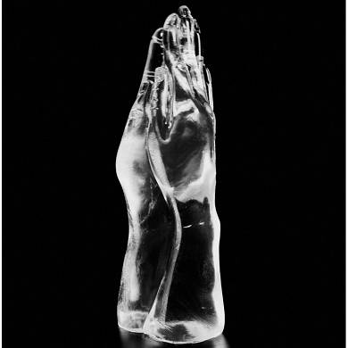 Dildo Double Fist Dark Clear