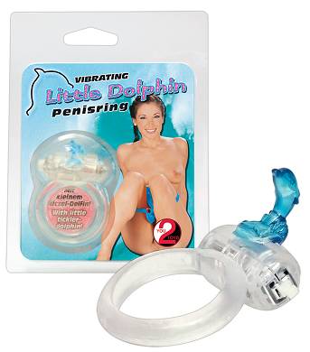 Little Dolphin transparenter Penisring