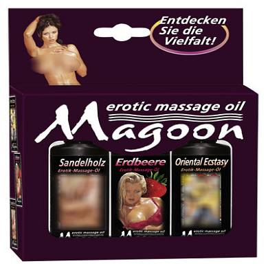 Magoon 3er Set Massage-le 50 ml