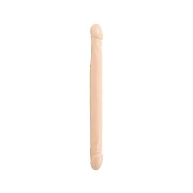 Doc Johnson - Built In America Smooth Double Header. white 18 inch