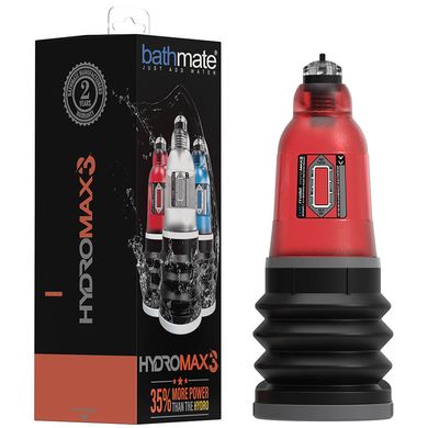 Penispumpe - BATHMATE HydroMax3 red