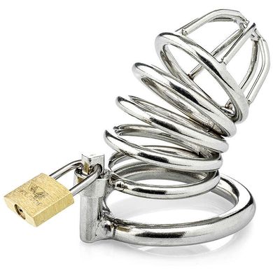Zenn Stainless Steel Chastity Device 5 cm silver