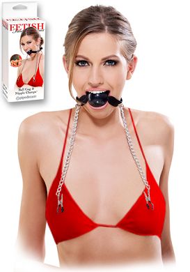 Fetish Fantasy - Ball Gag and Nipple Clamps