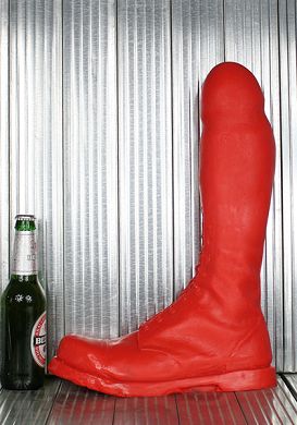 44 x 10 cm Dildo Rangers red