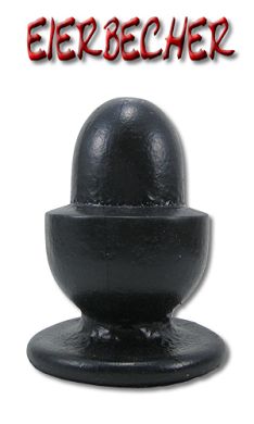 17 x 7,5 - 11 cm Eierbecher Buttplug