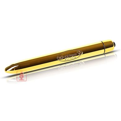 RO-150mm Power Vibrator Gold - Slimline