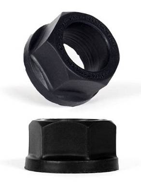 Burning Wheels 100% Silikon Cockring Schwarz - 30 mm CK04