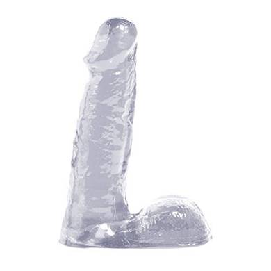 Basix Rubber Works Dildo "Basix 6 Zoll" in transparent