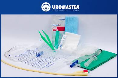Blasen- Katheterset inkl. Katheter und Urinbeutel Inkontinenz Markenprodukt