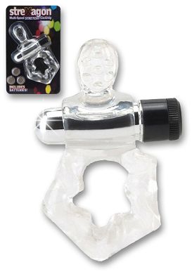 Vibro-Penisring Strexagon clear