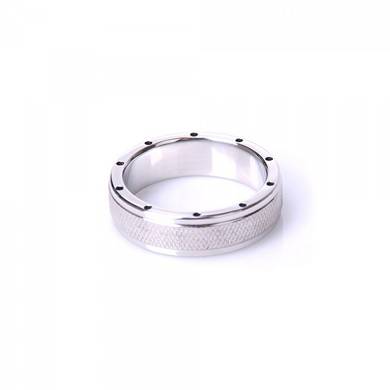 Industrial Penisring - 45 mm - in Silber
