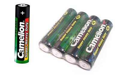 24x MICRO AAA LR3 BATTERIEN - CAMELION BATTERIE HEAVY DUTY GRÜN IN BLISTER NEU
