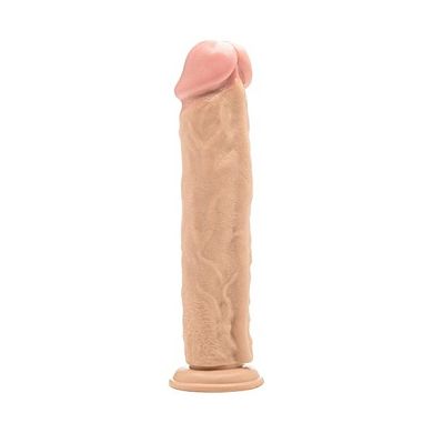 RealRock by Shots Realistic Cock - 11 inch - Dildo mit Saugfuß - hautfarben - circa 