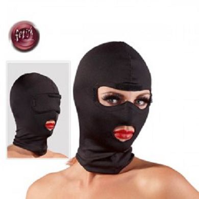 Kopfmaske schwarz