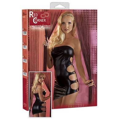 Red Corner ? Mini Tubekleid mit Schnallen