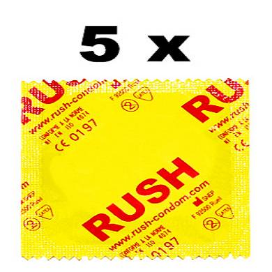 5 St?ck RUSH Kondome