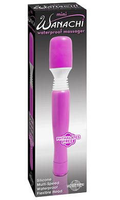 20 cm Vibrator Mini WANACHI Massager purple