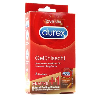Durex Gefhlsecht Kondome 8er