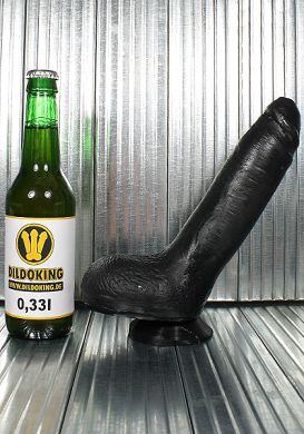 25 x 5 cm Dildo Marty black