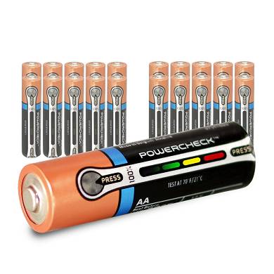 24x MIGNON AA LR6 MN1500 DURACELL 2900 mAh Ultra Power m.Batterietester 24 Stk