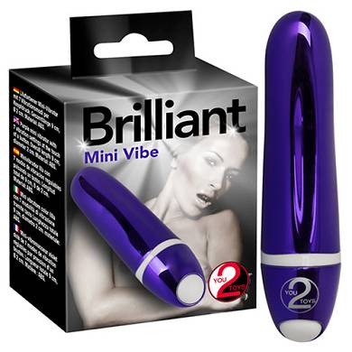 Brilliant Mini Vibe - Bullet-Vibrator - Violett