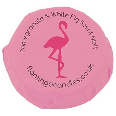 Flamingo Kerzen Granatapfel &White Fig Duftkerze schmilzt-Light Pink