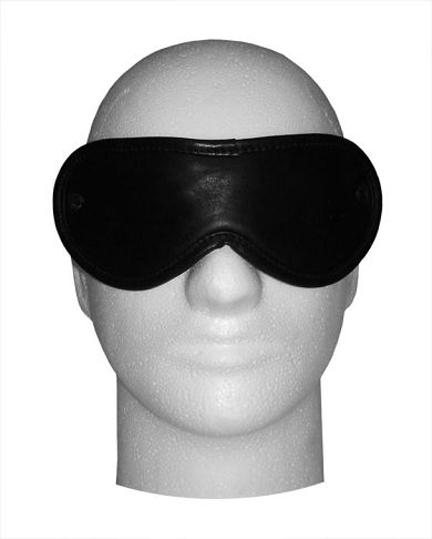 Leder Augenmaske - gepolstert