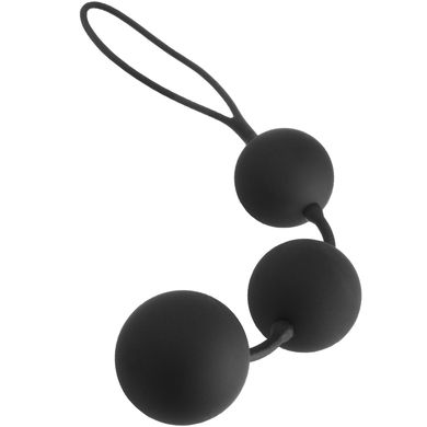 25 x 3,5 cm Analkugeln -Triplex- black