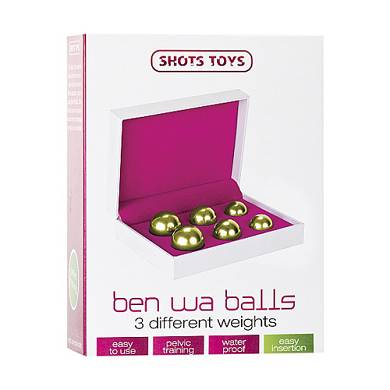 Ben Wa Kugeln Set Gold