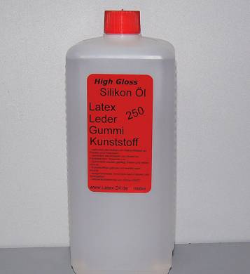 1Liter Silikonl Viskositt 250 Latexpflege Anziehhilfe l mitteldick Silikon l