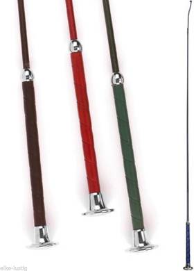 DRESSURGERTE SCHICKES TEIL Ledergriff 100 cm 3 FARBEN Schnelle Lieferung DHL