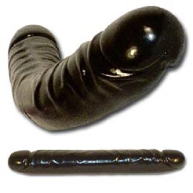 30 x 3,5 cm CLASSIC Doppeldildo black