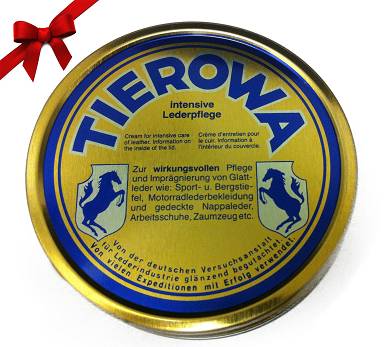 TIEROWA intensive Lederpflege Lederfett Pflegemittel Arbeitsschuhe farblos 100ml