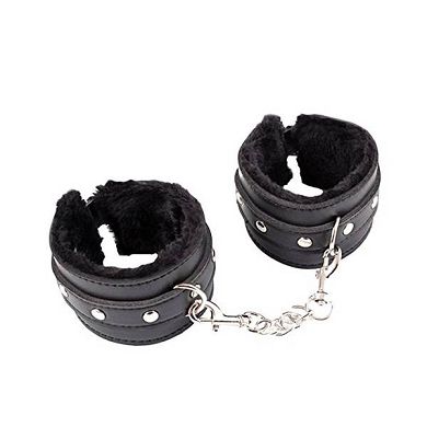 SUMERSHA Handschellen aus Bequem Plüsch und Kunstleder Armband Wrist Handschellen G&u