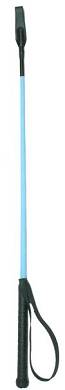 Reitgerte Springgerte Dressurgerte hellblau 65 cm
