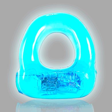 Lumo LED Stretch Cockring - eisblau