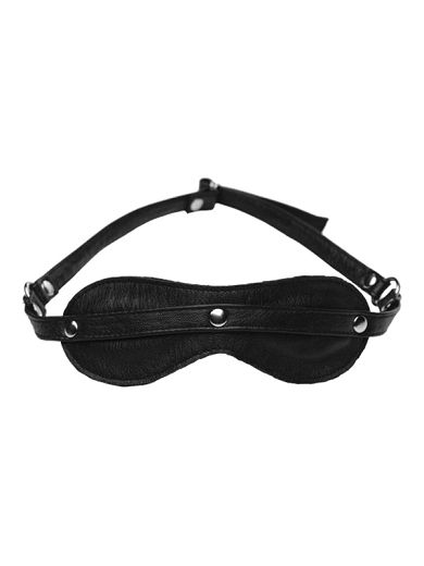 eng-sitzende-wattierte-augenbinde-aus-leder