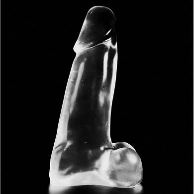 Dildo Peter Dark Clear