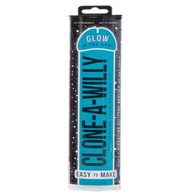 Clone-A-Willy Kit Glow-in-the-Dark Blue
