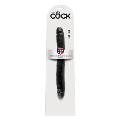 King Cock 30 cm Doppeldildo Schwarz