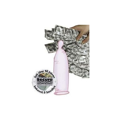Secura gold Kondome. 144 Stück. Farbe rosé