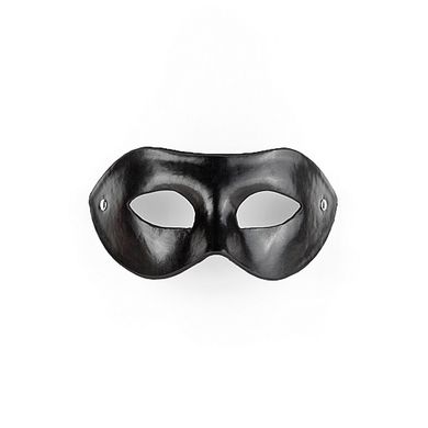 Sexy Lederimitat Augenmaske black