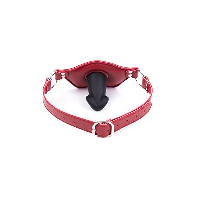 Mund Knebel - Dilso Silicon Rot Schwarz