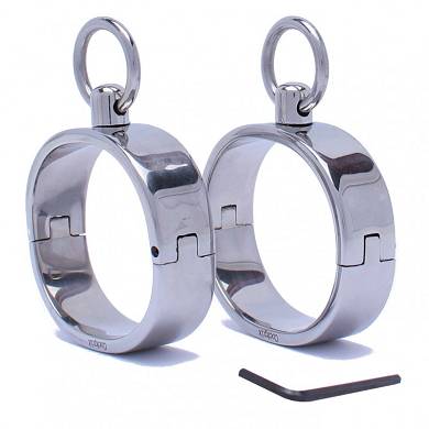 Metall Handfessel Oval