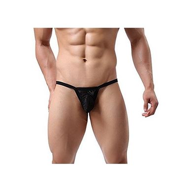 lsv-8 Herren Sexy Spitze Pouch siehe durch Jock Badeschuhe Unterwäsche. (XL)