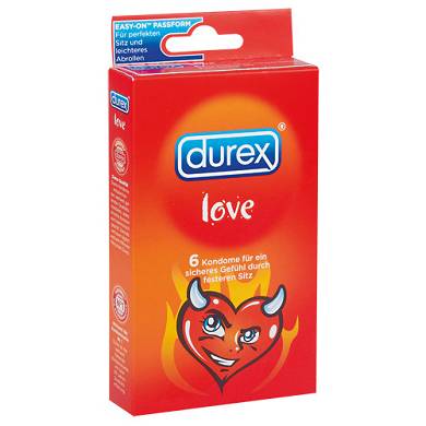 Durex Love Kondome - 6 Stck